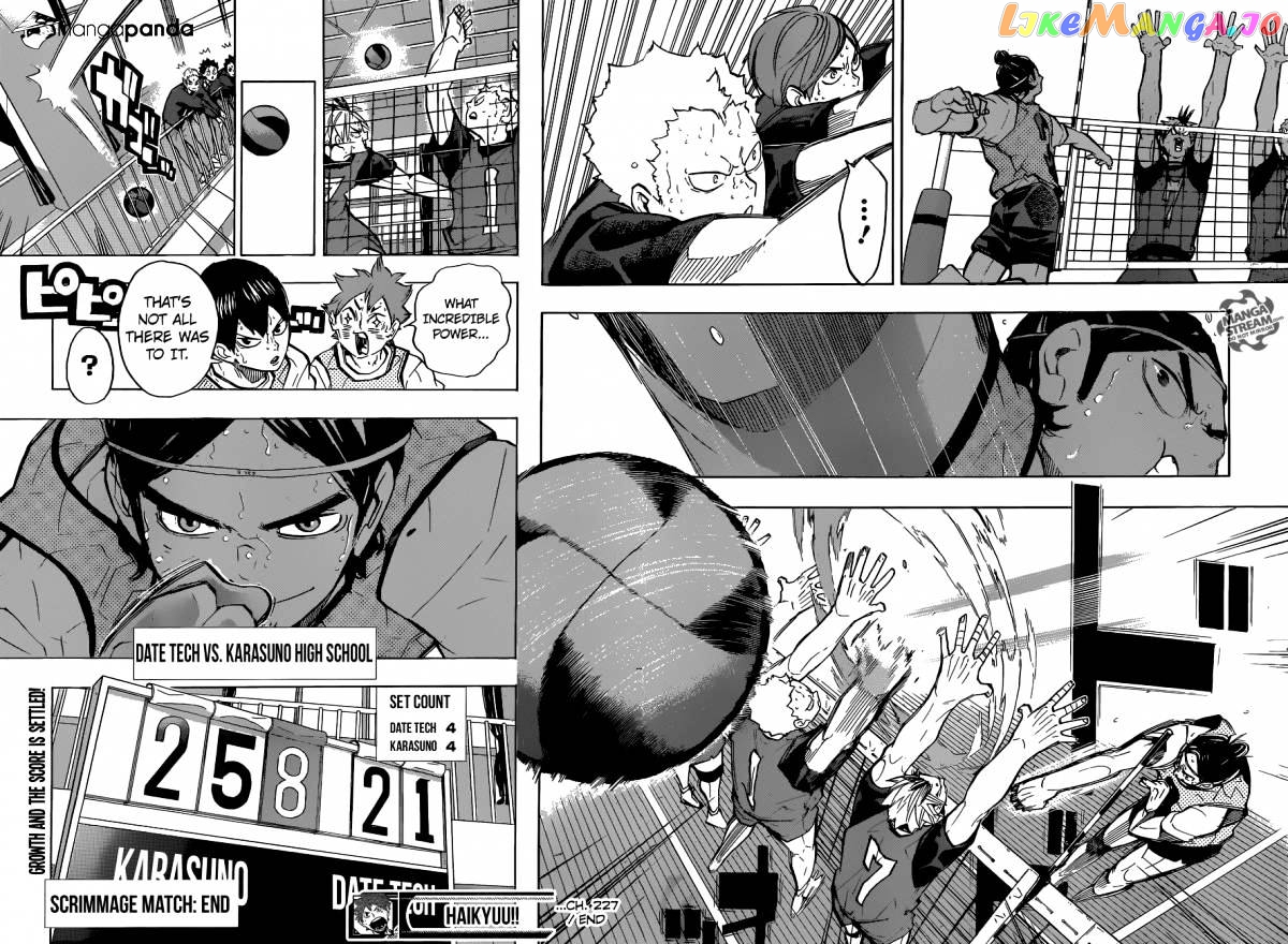 Haikyuu!!, Chapter 227 image 18